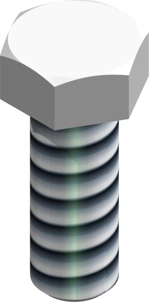 Bolt, 3/8-24 UNF x 1