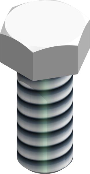 Bolt, 7/16-20 UNF x 1