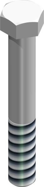 Bolt, 7/16-20 UNF x 3