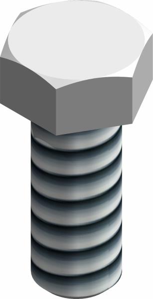 Bolt, 1/2-20 UNF x 1 1/4