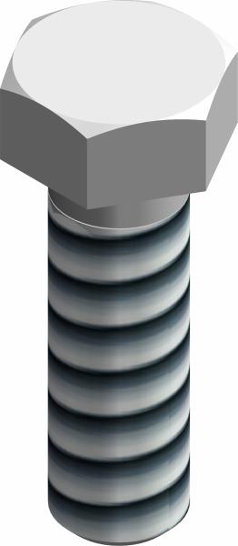 Bolt, 5/8-18 UNF x 2