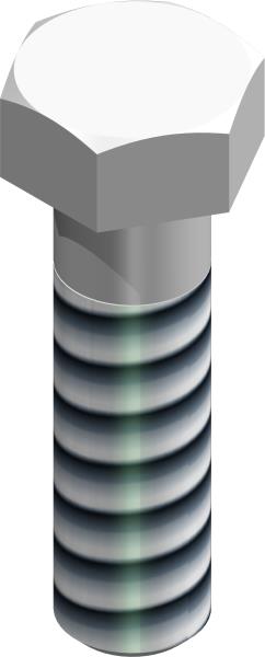 Bolt, 5/8-18 UNF x 2 1/4