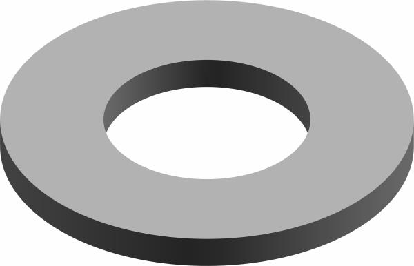Washer, Flat 3/8 SAE SS