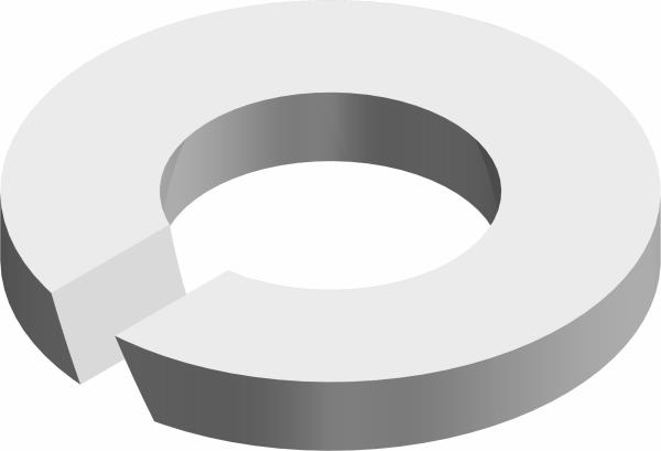 Washer, Lock 1/4