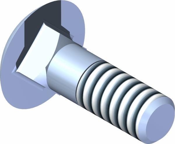 Bolt, Carriage 5/16-18 x 1