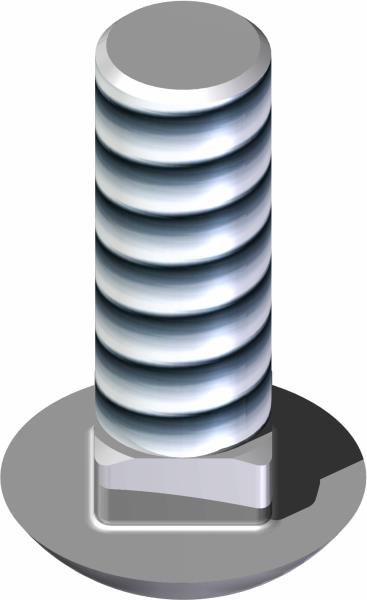 Bolt, Carriage 1/2-13 x 1 1/2