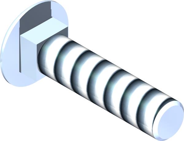 Bolt, Carriage 3/4-10 x 3-1/4