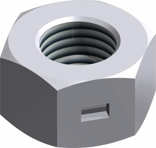 Locknut, Center 1/2-13 UNC