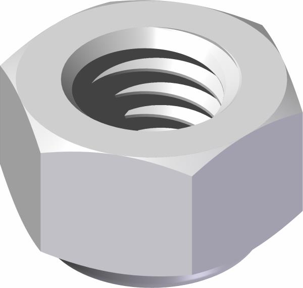 Locknut, 1/2-13 Steel Insert Gr5