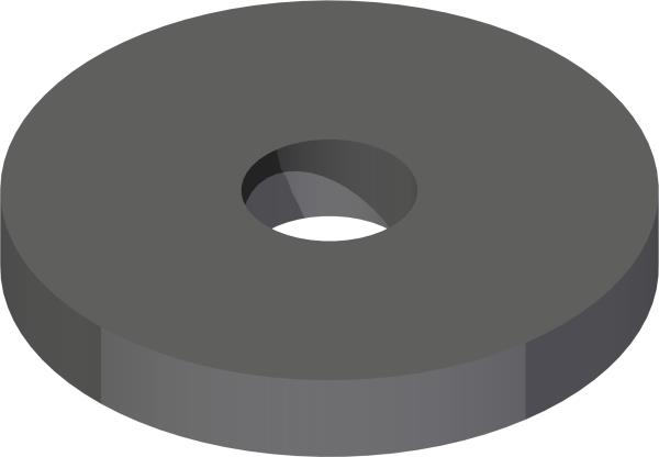 Washer, 1/4 x 1.75 x .469 Hole