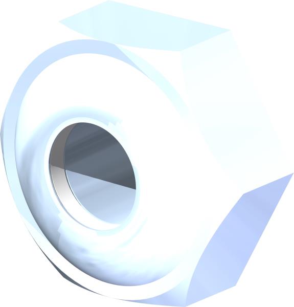 Locknut, Nylon #6-32 UNC