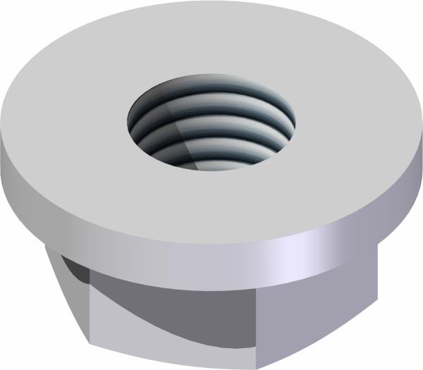 Locknut, 5/8-11 Flanged Stover