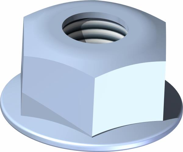 Nut, Locking Flange 1/4-20 UNC