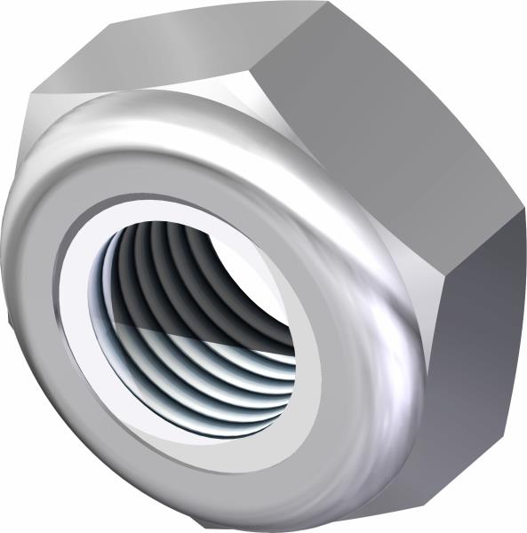 Nut, Jam 5/16-18 Nylon Lock
