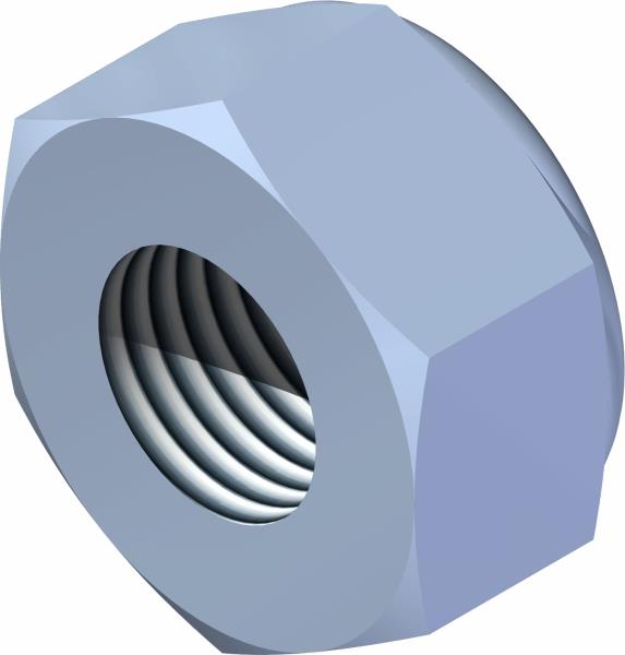 Nut, Jam 3/4-10 Nylon Lock Wid