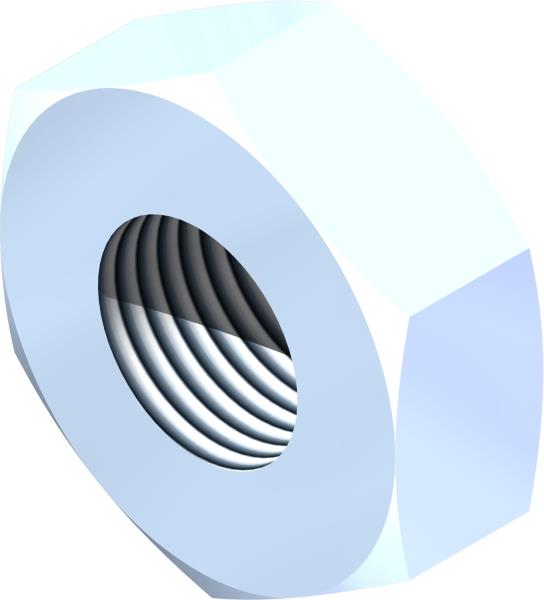 Nut, Jam 5/16-18 UNC Stainless