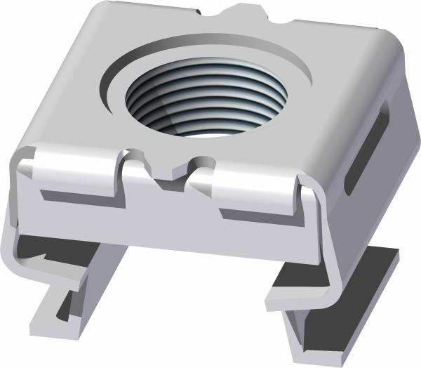 Nut, Cage 1/4-20 (.025-.063")