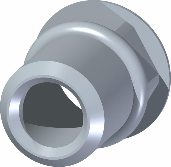 Nut, Insert 3/8-16 Hex