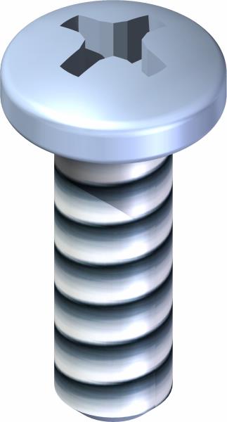 Machine Screw, #8-32 x 1/2