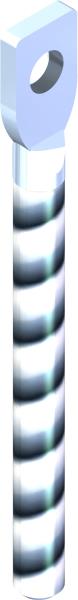Bolt, Hanger 3/8-16 UNC x 5