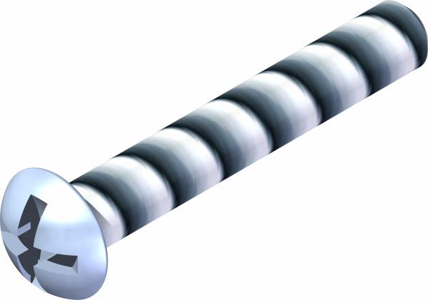 Machine Screw, #10-32 x 1-1/4