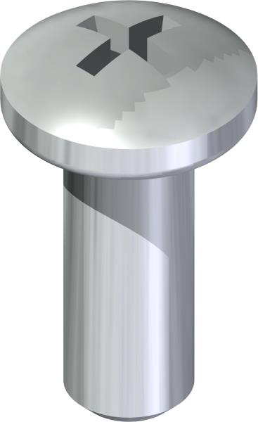 Machine Screw, #10-24 x 1/2 SS