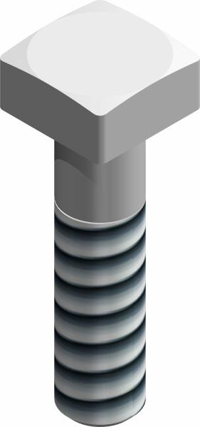 Bolt, Sqhd 5/16-18 Unc X 1 1/4