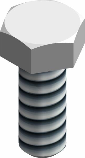Bolt, M8 x 1.25 P x 20mm
