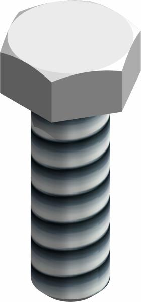 Bolt, M8 x 1.25 P x 25mm