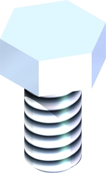 Bolt, M6 x 1.00 x 12mm