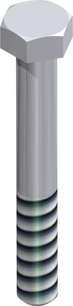 Bolt, M8 x 1.25 x 60mm