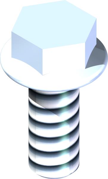 Bolt, M10 x 1.5 x 25mm Flange