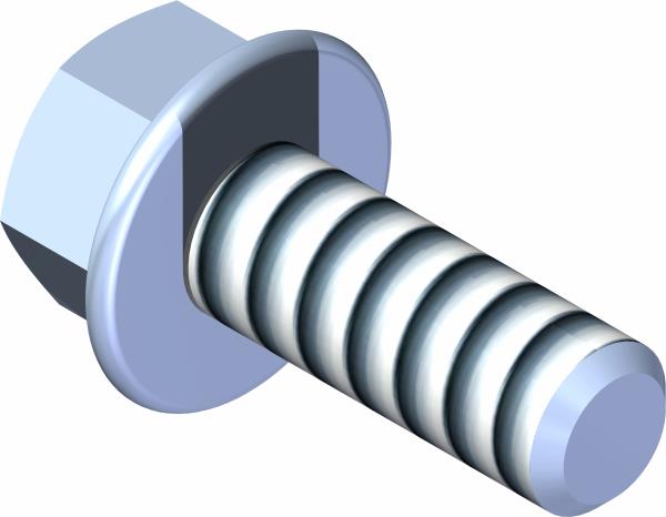 Bolt, SMF 3/8-16 x 1