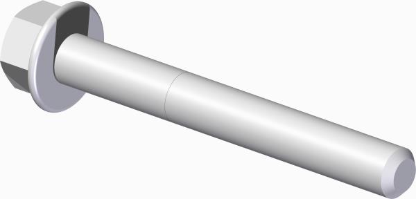 Bolt, SMF 3/8-16 x 3
