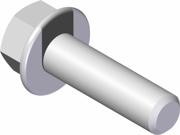Bolt, SMF 1/2-13 x 1-3/4