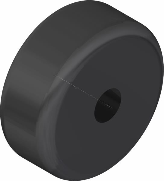 Roller, Rear 3" Dia X 1-1/4" Long