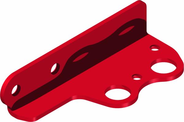 Bracket, Hyd Coupler 2 Pos