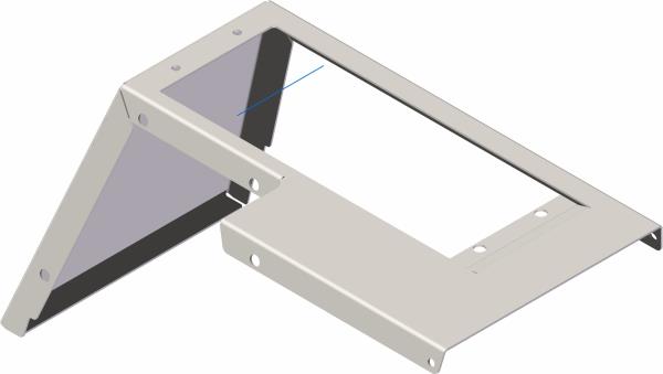 Cover, Hyd Cooler Top Front