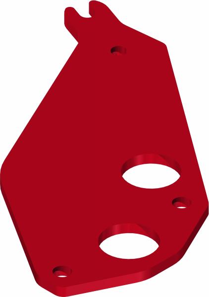 Plate, Support Dual Aux Bracket