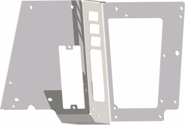 Panel, Hyd Cooler Inner
