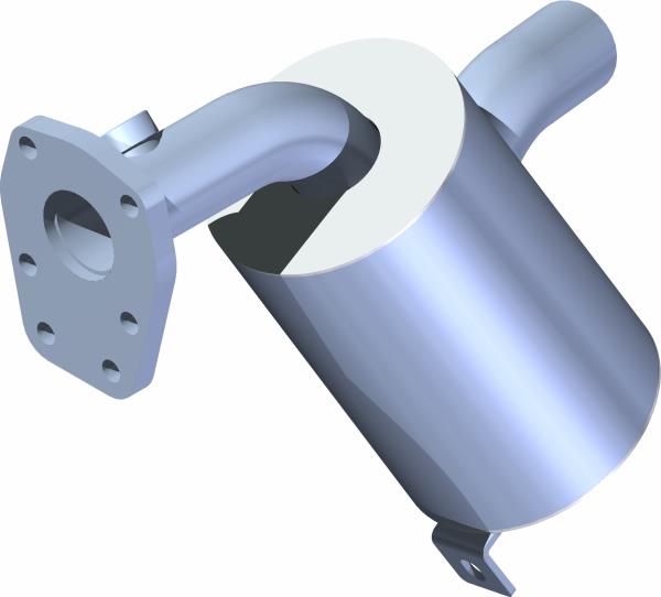 Muffler, Kubota WG972 EFI