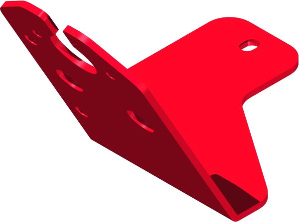 Bracket, Aux HYD Coupler