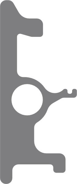 Latch, Windscreen Rear Mount