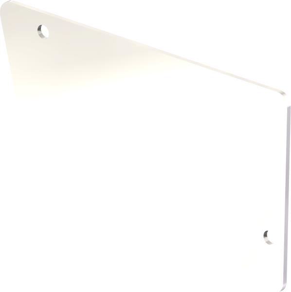 Plate, Dash Cover