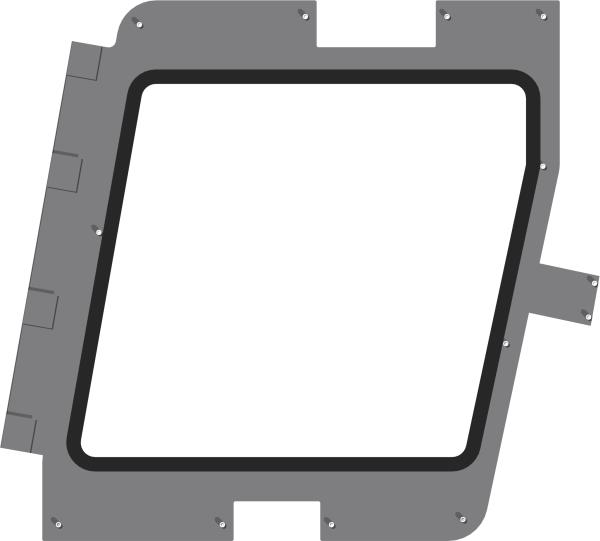 Panel, Windscreen Right